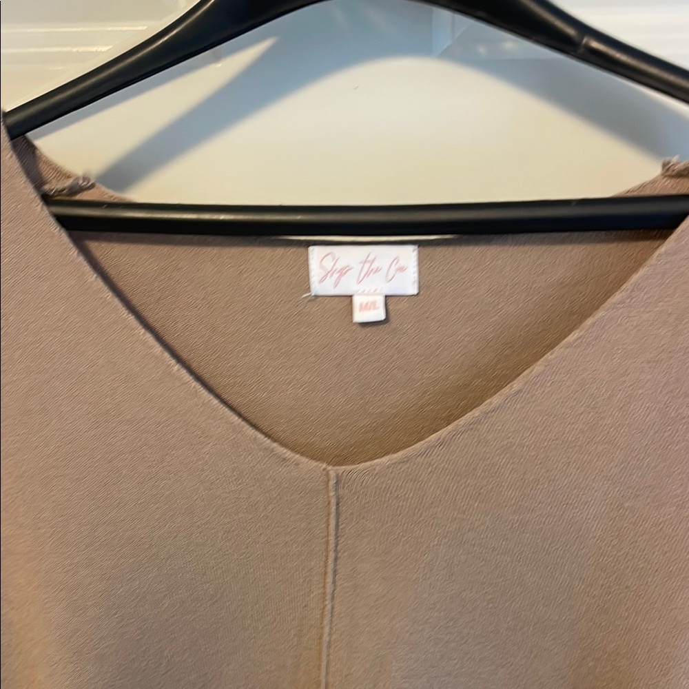 Women's Tan Sweater
